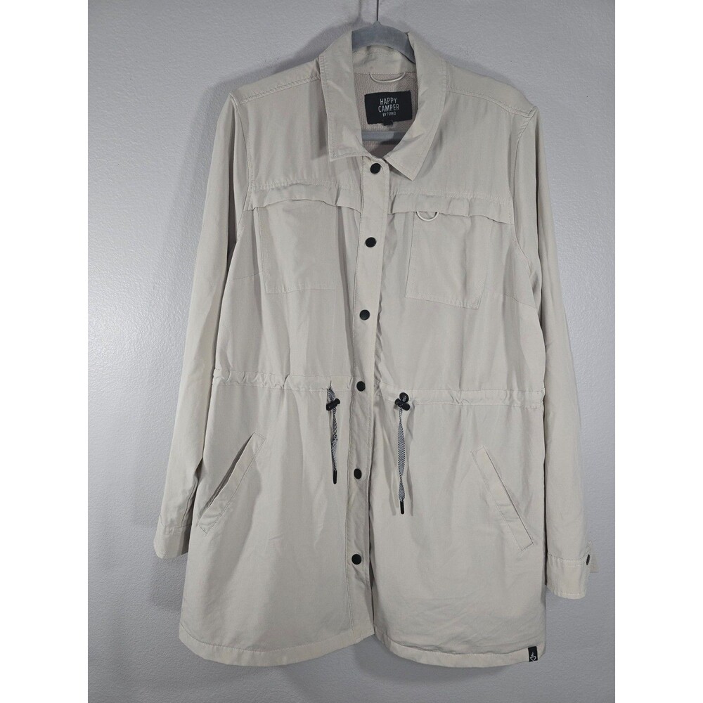 Torrid Happy Camper Stretch Woven Anorak Jacket Plus Size 2X gorpcore utility BZ